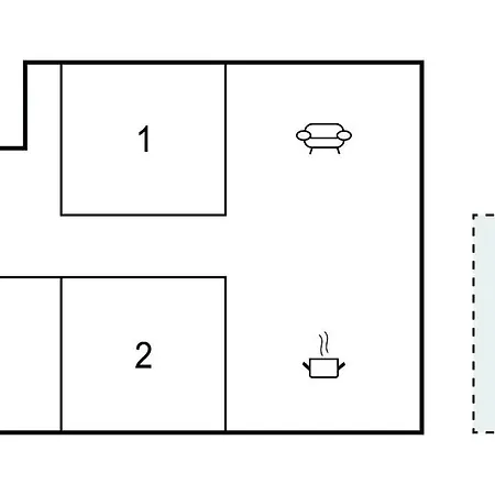 Апартаменты Front In With Wifi Крница